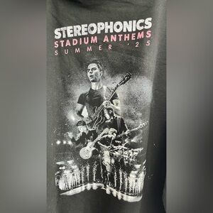 Stereophonics Stadium Anthems Summer ’25 Tour Hoodie XL Concert Merch [000147]